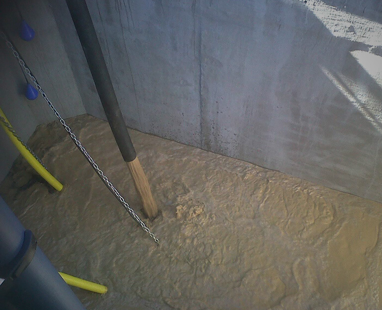 Desagote pluvial e industrial
